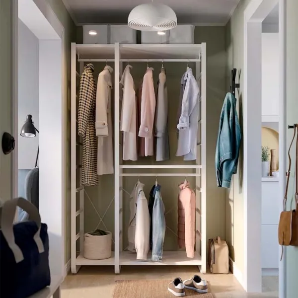 Стеллаж Ikea Elvarli Белый / МДФ photo 2 Стеллаж Ikea Elvarli Белый / МДФ photo 2