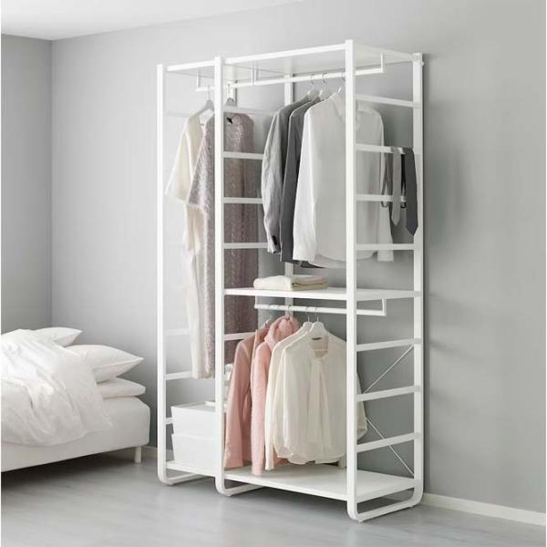Стеллаж Ikea Elvarli Белый / МДФ photo 3 Стеллаж Ikea Elvarli Белый / МДФ photo 3