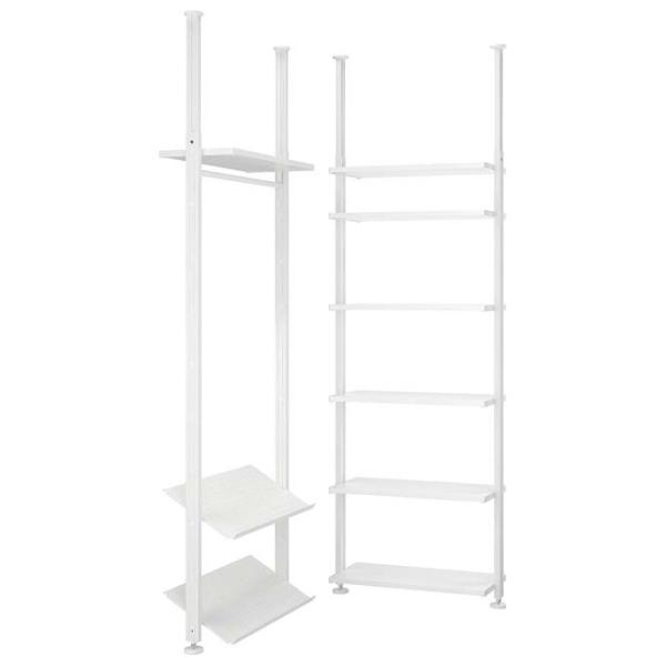Стеллаж Ikea Elvarli Белый / МДФ photo 1