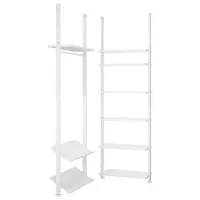 Стеллаж Ikea Elvarli Белый / МДФ