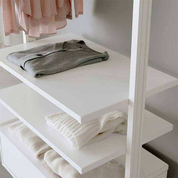 Стеллаж Ikea Elvarli Белый / МДФ photo 4