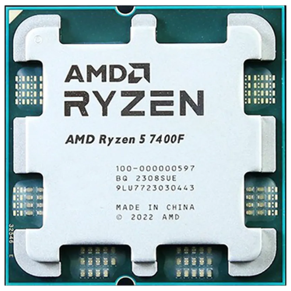 Процессор AMD Ryzen 5 7400F Tray AM5 / 3.70 ГГц - 4.70 ГГц photo 1