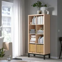 Стеллаж Ikea Kallax 164 x 77 x 39см cm / ЛДСП / Дуб cонома photo 2