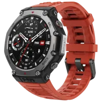 Умные часы Amazfit T-Rex 3 1.5" / / Черный - Вулканический красный / W2322GL1N