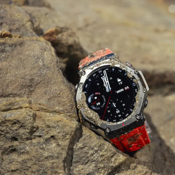 Умные часы Amazfit T-Rex 3 1.5" / / Черный - Вулканический красный / W2322GL1N photo 8