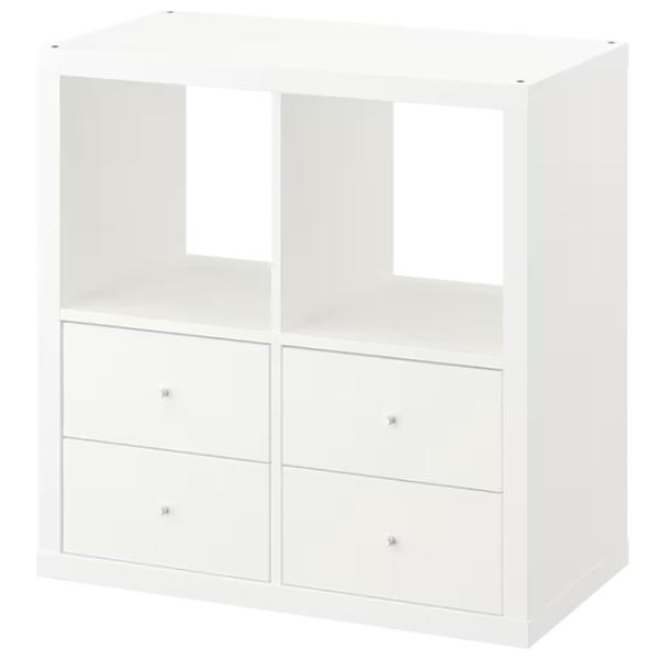 Стеллаж Ikea Kallax 77 x 77 x 39см cm / ДСП меламин / White photo 1