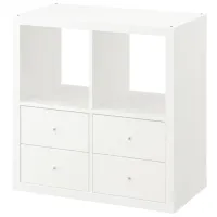 Стеллаж Ikea Kallax 77 x 77 x 39см cm / ДСП меламин / White