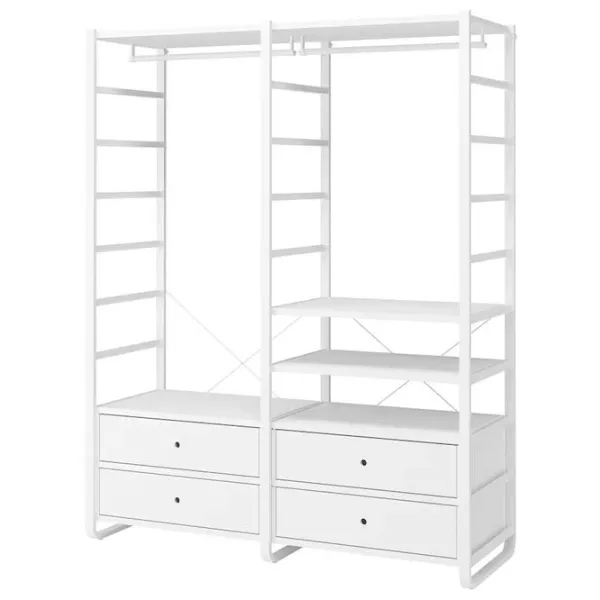 Стеллаж Ikea Elvarli Белый / МДФ photo 1 Стеллаж Ikea Elvarli Белый / МДФ photo 1