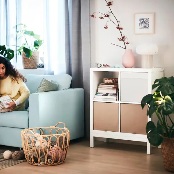 Стеллаж Ikea Kallax 94 x 77 x 39см cm / ЛДСП / White photo 2