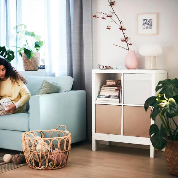 Стеллаж Ikea Kallax 94 x 77 x 39см cm / ЛДСП / White photo 2