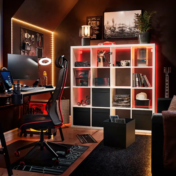 Стеллаж Ikea Kallax 147 x 147 x 39см cm / ЛДСП / White photo 3