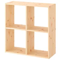 Стеллаж Ikea Ivar 83 x 80 x 30см cm / Массивная сосна / Сосна