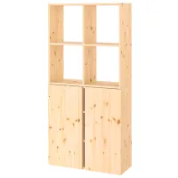 Стеллаж Ikea Ivar 166 x 80 x 30см cm / Массивная сосна / Сосна