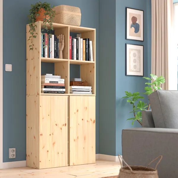 Стеллаж Ikea Ivar 166 x 80 x 30см cm / Массивная сосна / Сосна photo 3