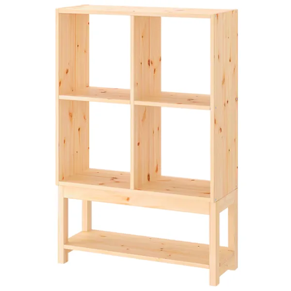 Стеллаж Ikea Ivar 120 x 80 x 30см cm / Массивная сосна / Сосна photo 1