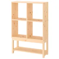 Стеллаж Ikea Ivar 120 x 80 x 30см cm / Массивная сосна / Сосна