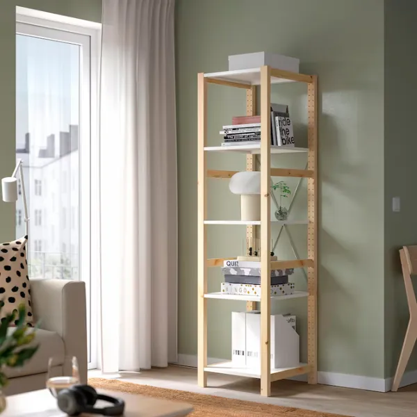 Стеллаж Ikea Ivar 179 x 50 x 48см cm / Массивная сосна / Сосна photo 3