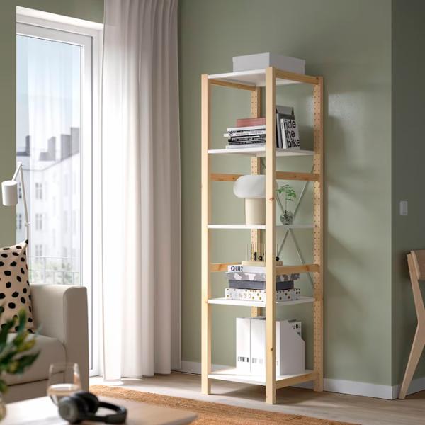 Стеллаж Ikea Ivar 179 x 50 x 48см cm / Массивная сосна / Сосна photo 3