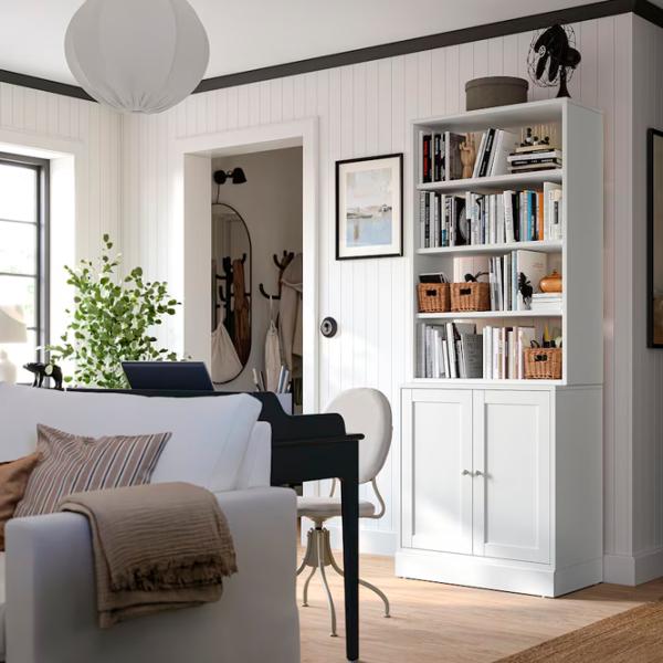 Стеллаж Ikea Havsta 212 x 81 x 47см cm / Массивная сосна / White photo 2 Стеллаж Ikea Havsta 212 x 81 x 47см cm / Массивная сосна / White photo 2