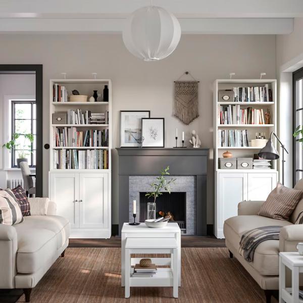 Стеллаж Ikea Havsta 212 x 81 x 47см cm / Массивная сосна / White photo 3 Стеллаж Ikea Havsta 212 x 81 x 47см cm / Массивная сосна / White photo 3