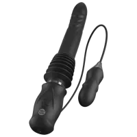 Vibrator Fetish Fantasy Ultimate Silicone Thruster Black photo 3