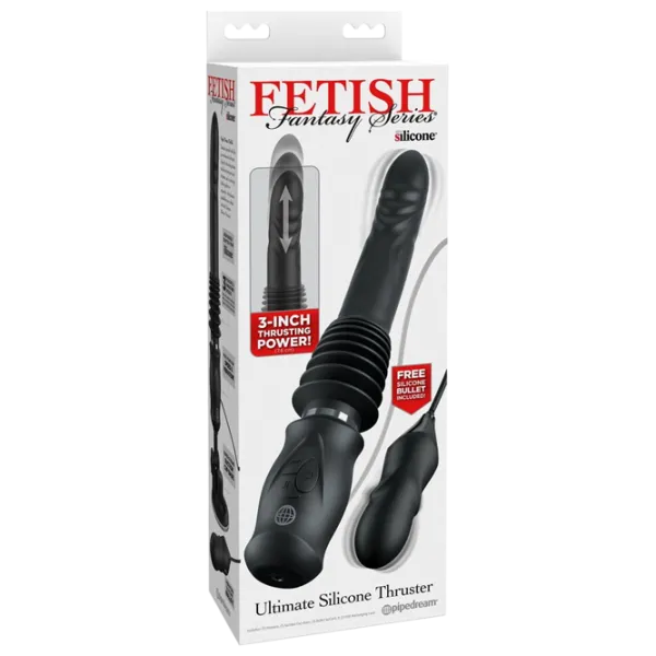 Вибратор Fetish Fantasy Ultimate Silicone Thruster Черный photo 5 Вибратор Fetish Fantasy Ultimate Silicone Thruster Черный photo 5