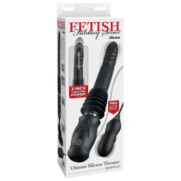 Вибратор Fetish Fantasy Ultimate Silicone Thruster Черный photo 5 Вибратор Fetish Fantasy Ultimate Silicone Thruster Черный photo 5
