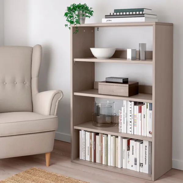 Стеллаж Ikea Havsta 123 x 81 x 35см cm / Массивная сосна / Бежевый photo 2