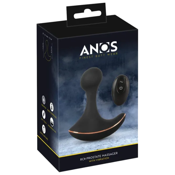 Вибратор ANOS RC Prostate Massager Черный photo 8 Вибратор ANOS RC Prostate Massager Черный photo 8