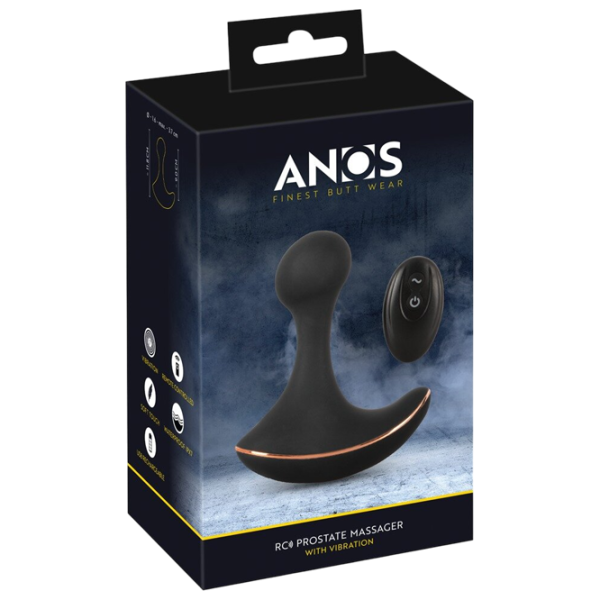 Вибратор ANOS RC Prostate Massager Черный photo 8 Вибратор ANOS RC Prostate Massager Черный photo 8