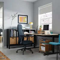 Стеллаж Ikea Fryksas 53 x 37 x 46см cm / ЛДСП / Light Brown photo 6