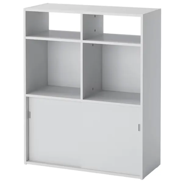 Стеллаж Ikea Spiksmed  96 x 77 x 32см cm / ЛДСП / Серый photo 1