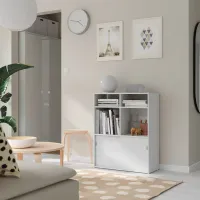 Стеллаж Ikea Spiksmed 96 x 77 x 32см cm / ЛДСП / Серый photo 4