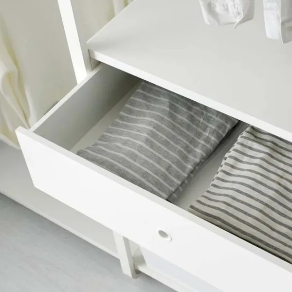 Etajeră Ikea Elvarli White / MDF photo 3