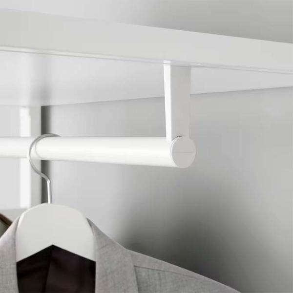 Etajeră Ikea Elvarli White / MDF photo 4
