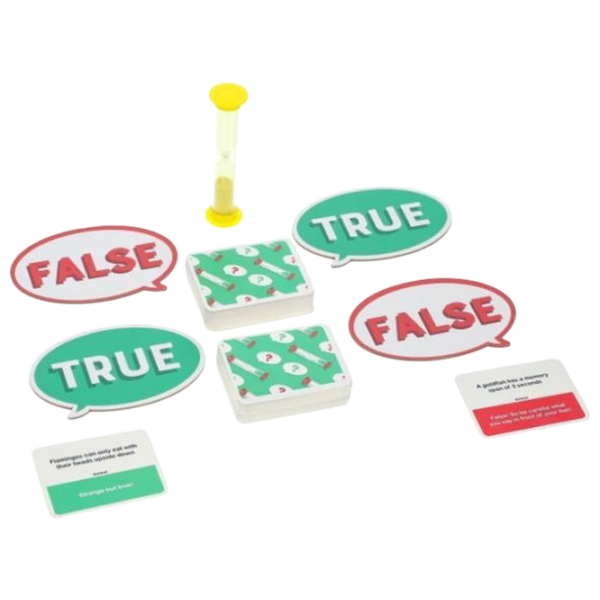 Joc de masă Ridley's Games True or False 8+/ Pentru petreceri photo 2
