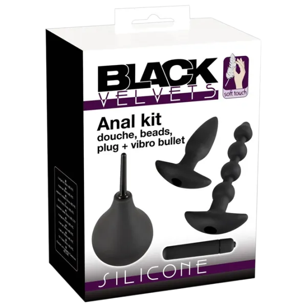 Вибратор Black Velvets Kit Anal Черный photo 8 Вибратор Black Velvets Kit Anal Черный photo 8