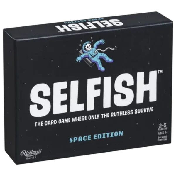 Joc de masă Ridley's Games Selfish: Space Edition 7+/ Pentru petreceri photo 1