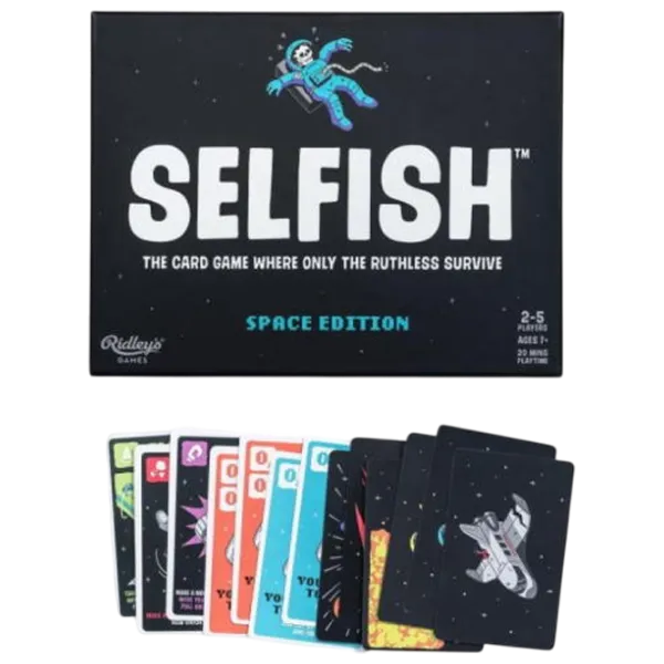Joc de masă Ridley's Games Selfish: Space Edition 7+/ Pentru petreceri photo 2