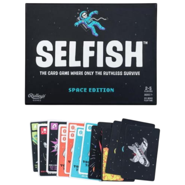 Joc de masă Ridley's Games Selfish: Space Edition 7+/ Pentru petreceri photo 2