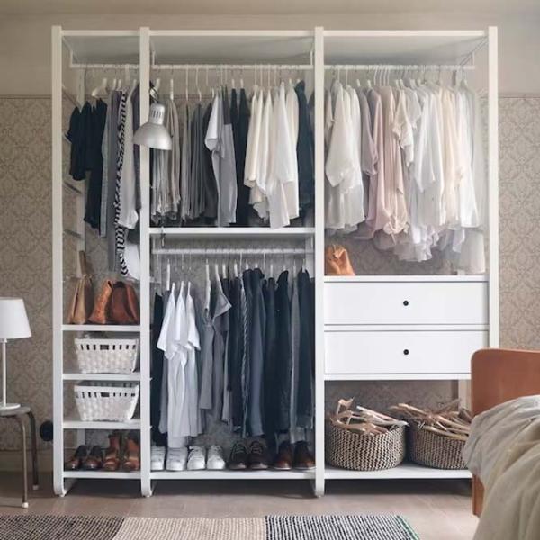 Etajeră Ikea Elvarli White / MDF photo 4 Etajeră Ikea Elvarli White / MDF photo 4