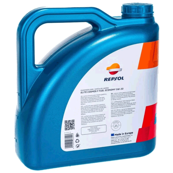 Моторное масло Repsol Elite Cosmos 5W-30 4л синтетическое photo 2