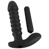 Vibrator Black Velvets Plug Medium Black photo 3