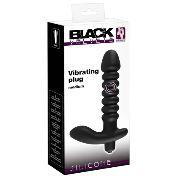 Вибратор Black Velvets Plug Medium Черный photo 4 Вибратор Black Velvets Plug Medium Черный photo 4