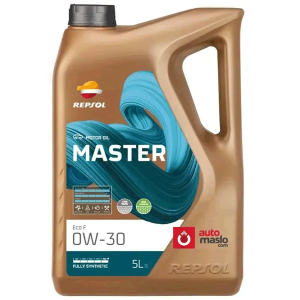 Моторное масло Repsol Master Eco F 0W-30 5л синтетическое photo 1 Моторное масло Repsol Master Eco F 0W-30 5л синтетическое photo 1