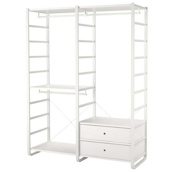 Etajeră Ikea Elvarli White / MDF photo 1 Etajeră Ikea Elvarli White / MDF photo 1