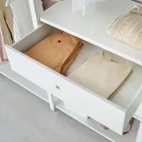 Etajeră Ikea Elvarli White / MDF photo 3