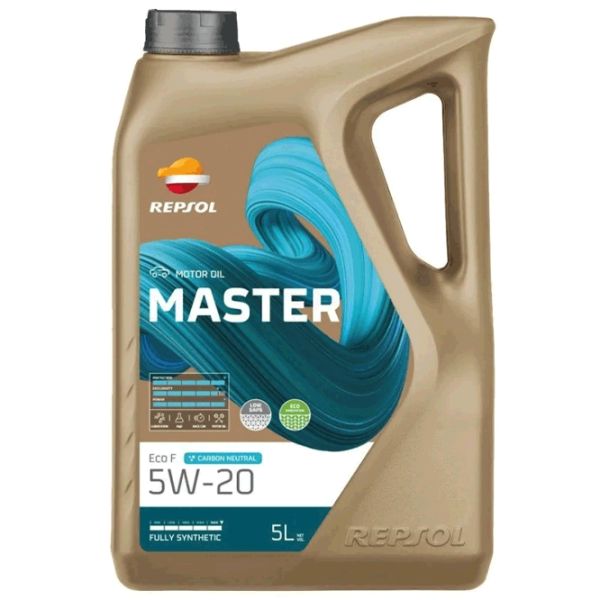 Моторное масло Repsol Master Eco F 5W-20 5л синтетическое photo 1 Моторное масло Repsol Master Eco F 5W-20 5л синтетическое photo 1