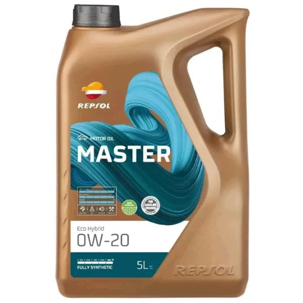 Моторное масло Repsol Master ECO HYBRID 0W-20 5л синтетическое photo 1 Моторное масло Repsol Master ECO HYBRID 0W-20 5л синтетическое photo 1