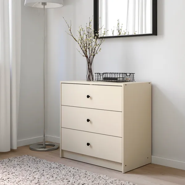 Кровать Ikea Gursken 5 140 x 200 см / ЛДСП / Бежевый photo 9 Кровать Ikea Gursken 5 140 x 200 см / ЛДСП / Бежевый photo 9